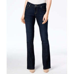 Style & Co Curvy-Fit Bootcut Jeans - Stream Wash